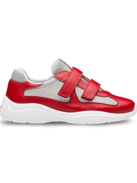 prada sneakers touch strap|Prada shoes for women.